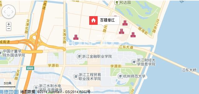 百翘香江交通图