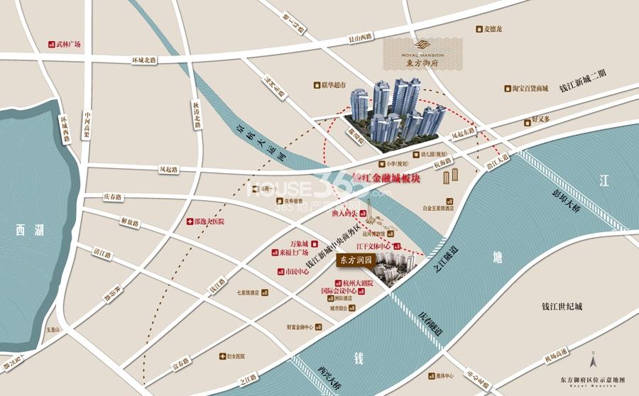 东方御府区位图