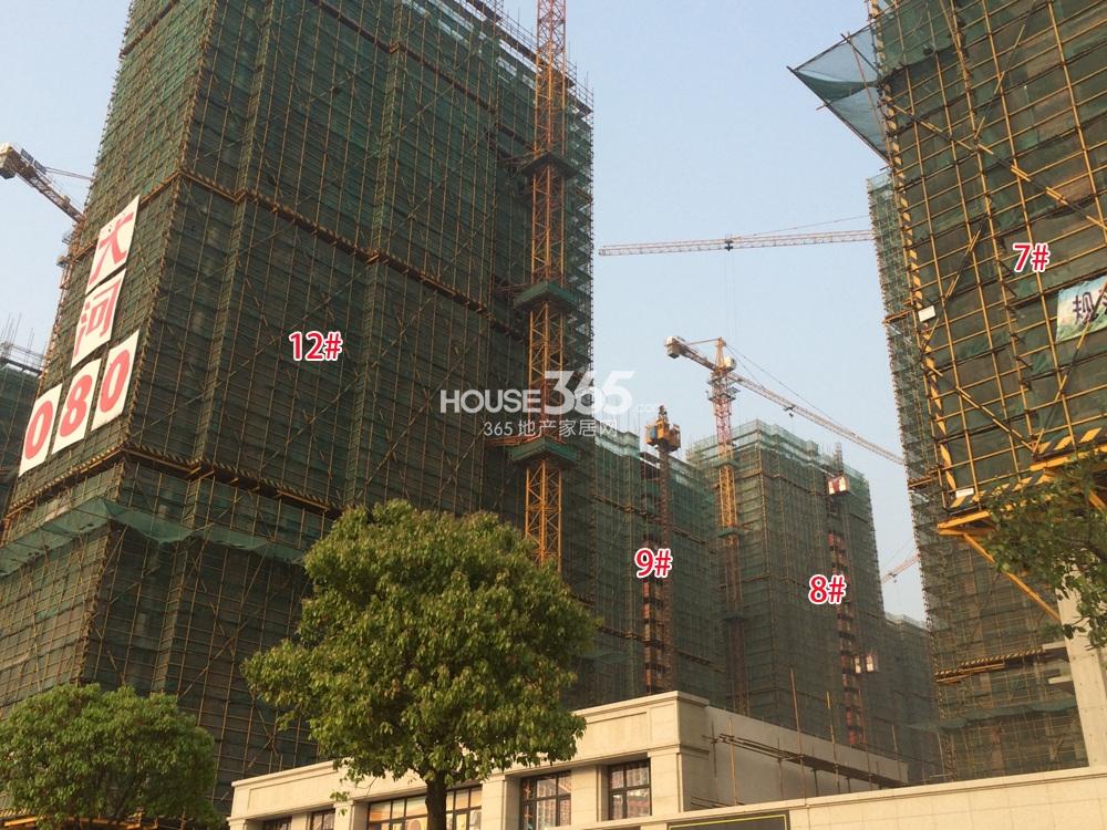 2015年4月下旬大家运河之星项目实景--7、8、9、12号楼
