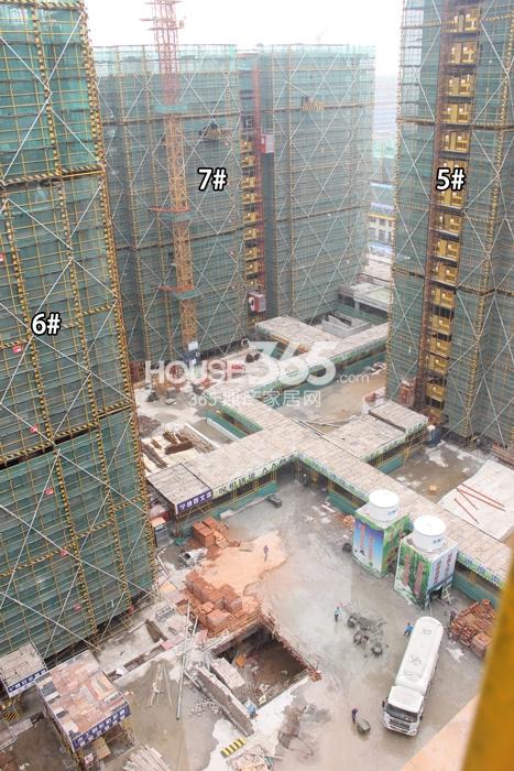 2015年5月花园道壹号项目实景--5、6、7号楼