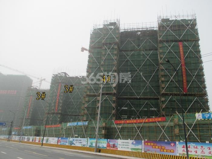 万泰城章项目2—4号楼施工进程图（2015.6）