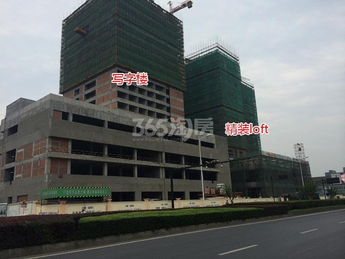 2015年6月鑫都汇项目酒店式公寓及写字楼实景