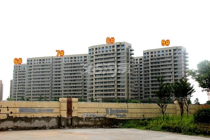 浙能广宇锦润公寓6、7、8、9号楼施工进度图 2015年6月摄 
