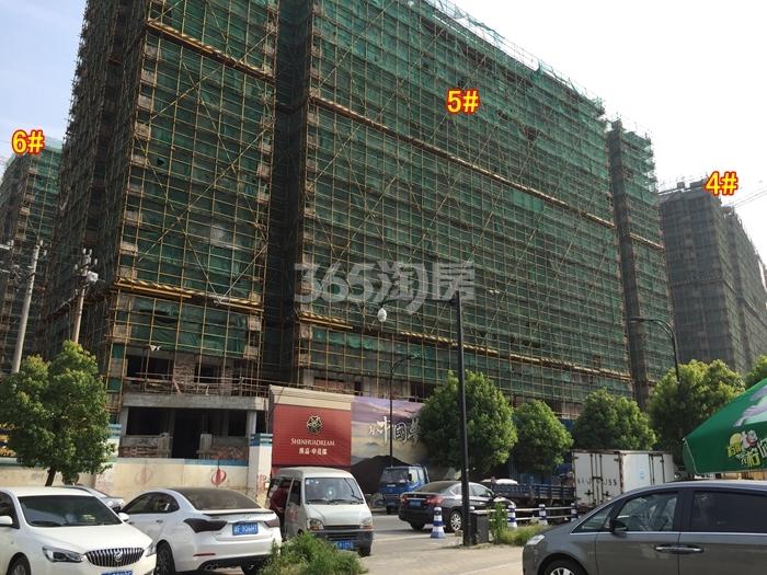 2015年7月汉嘉申花郡项目实景--4、5、6号楼