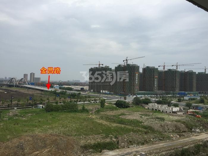 迪凯运河印象金昌路实景图 2015年8月摄