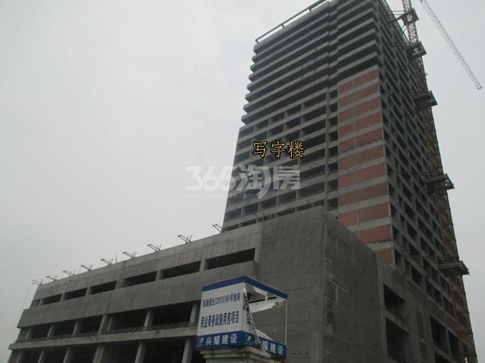 2015年8月鑫都汇项目实景--写字楼
