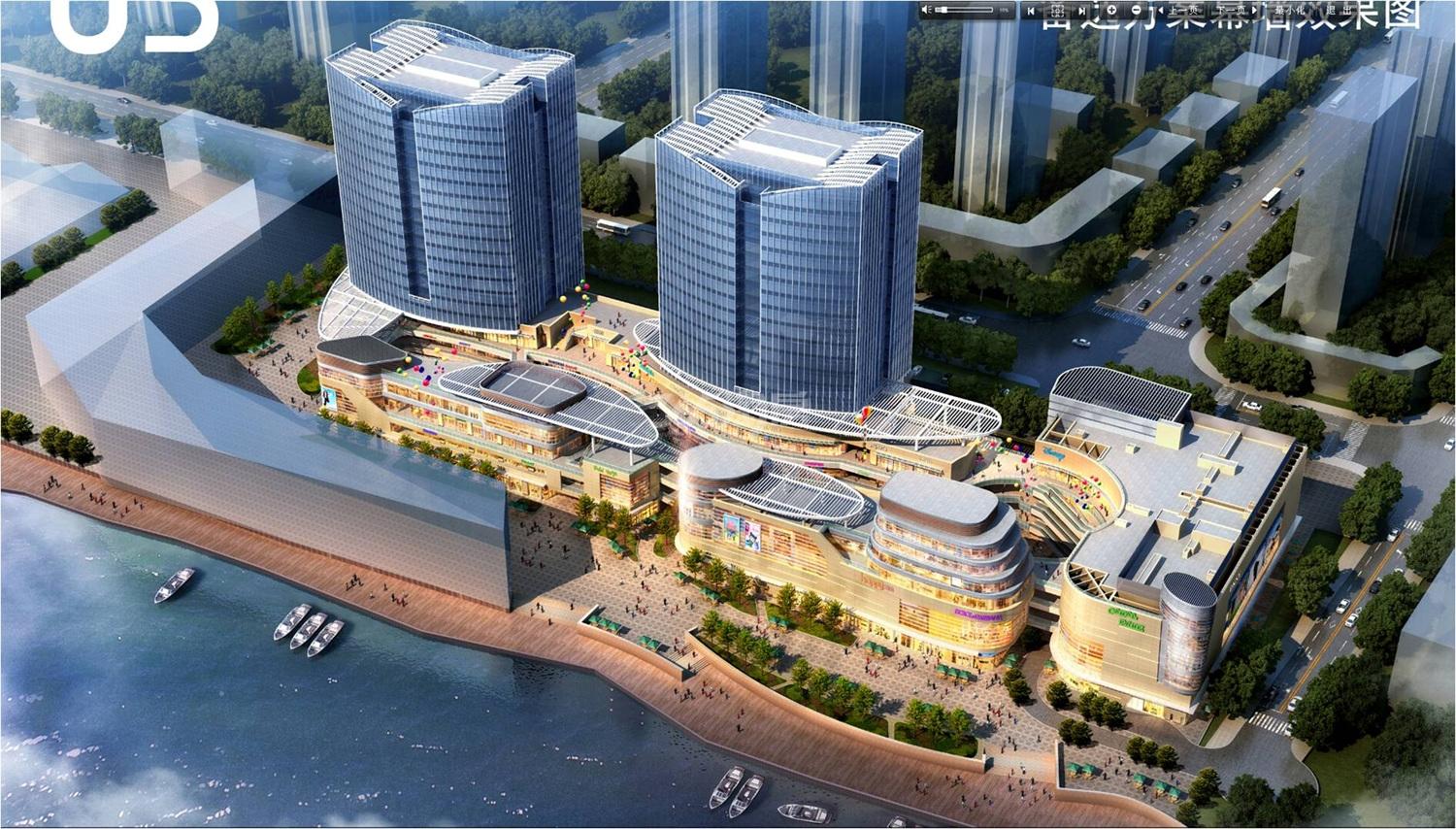 中童巴比尼项目俯瞰效果图