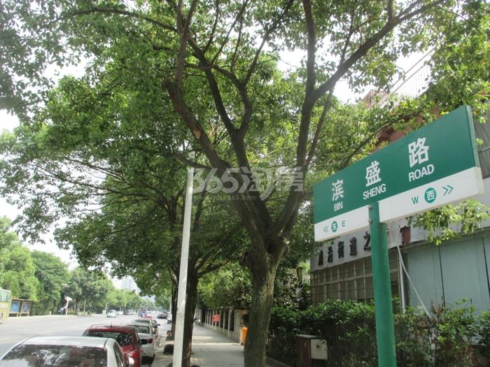 2015年9月世茂之西湖项目周边道路