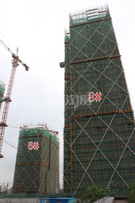 2015年9月雍景湾项目实景--6、8号楼