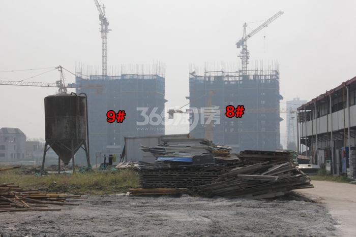 阳光城上府8、9号楼施工实景图 2015.10摄