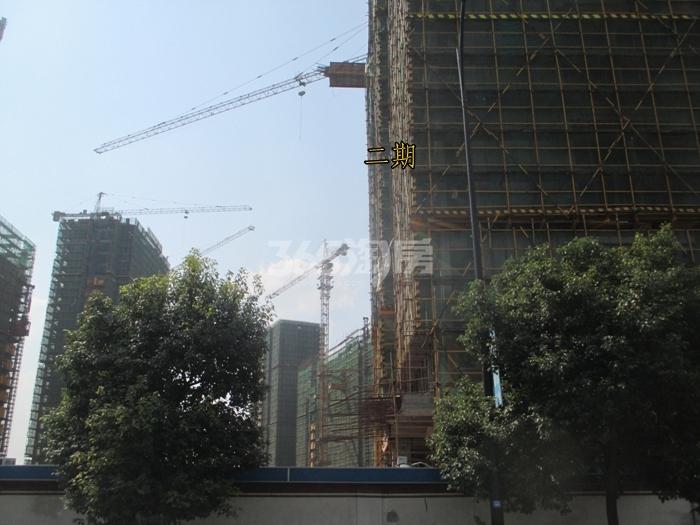 汉嘉柒号二期施工实景图 2015年10月摄