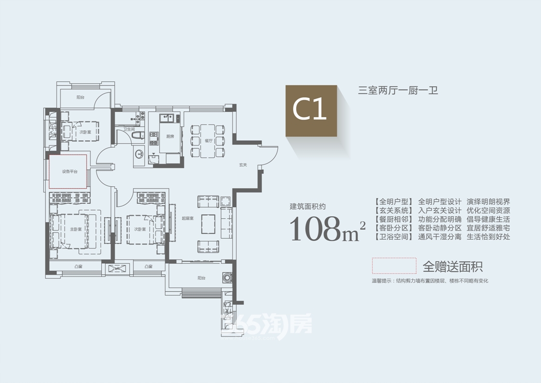 信达天御d1户型_合肥信达天御_合肥新房网_365淘房