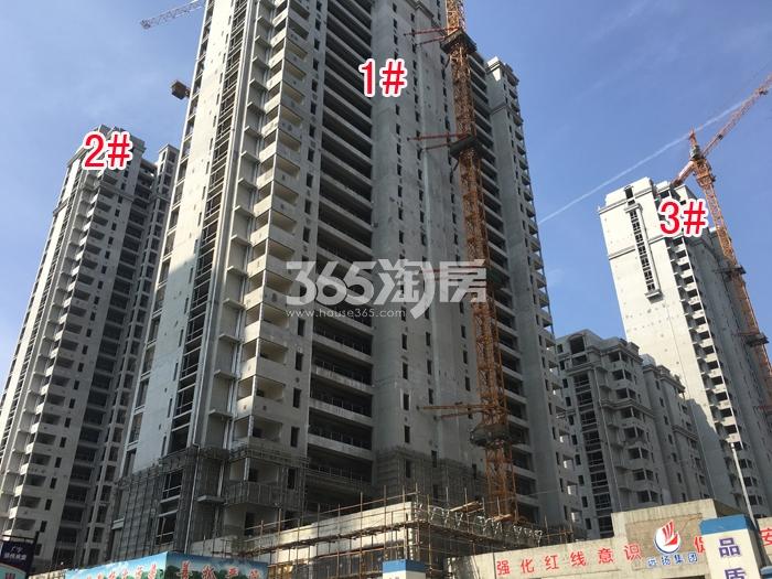 2016年3月广宇锦绣桃源项目实景--1、2、3号楼
