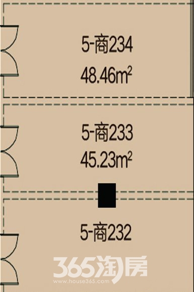 天珑广场商铺48.46平米